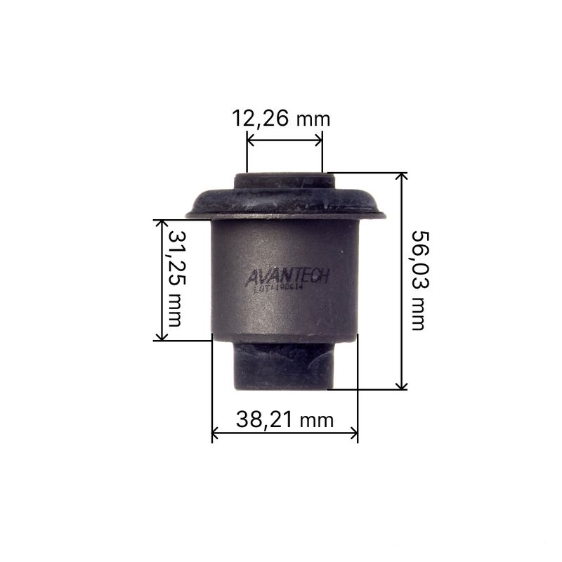 САЙЛЕНТБЛОК РЫЧАГА ПОДВЕСКИ AVANTECH ASB0314