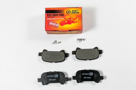 КОЛОДКИ ТОРМОЗНЫЕ ДИСКОВЫЕ JD JBP0293