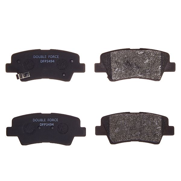 КОЛОДКИ ТОРМОЗНЫЕ ДИСКОВЫЕ DOUBLE FORCE DFP3494