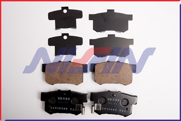 КОЛОДКИ ТОРМОЗНЫЕ ДИСКОВЫЕ NISSIN NPO110WSB