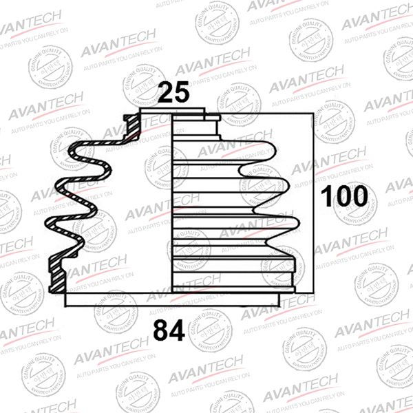 ПЫЛЬНИК ПРИВОДА AVANTECH BD0509