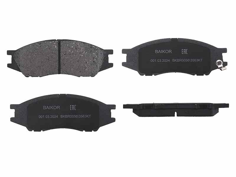 КОЛОДКИ ТОРМОЗНЫЕ ДИСКОВЫЕ BAIKOR BKBR0056