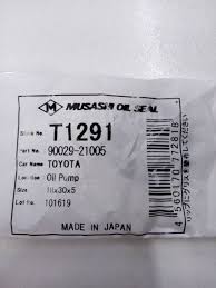 САЛЬНИК МАСЛЯНОГО НАСОСА MUSASHI T1291