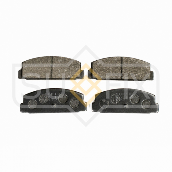 КОЛОДКИ ТОРМОЗНЫЕ ДИСКОВЫЕ SUFIX SX1282