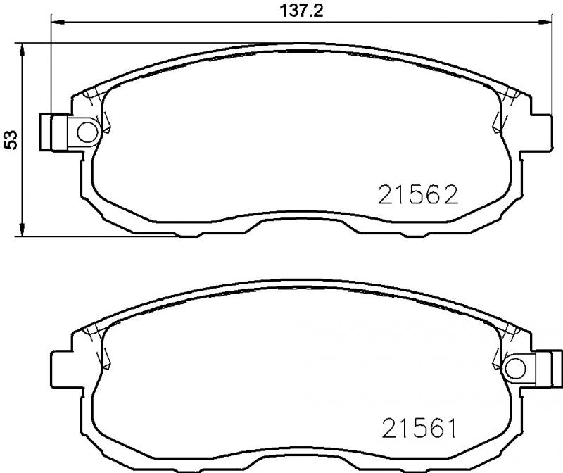 КОЛОДКИ ТОРМОЗНЫЕ ДИСКОВЫЕ IXAT X3P0028