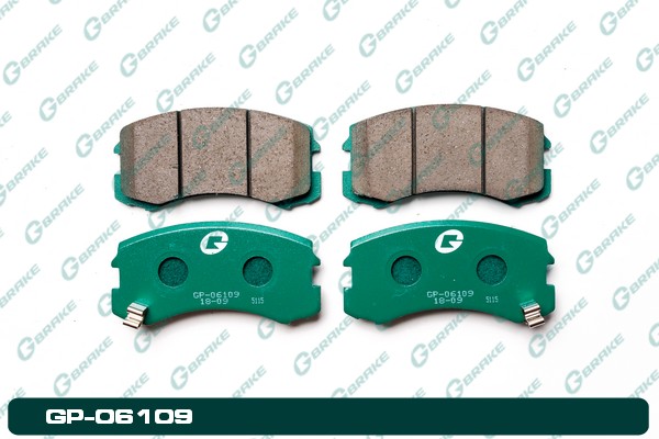 КОЛОДКИ ТОРМОЗНЫЕ ДИСКОВЫЕ G-BRAKE GP06109