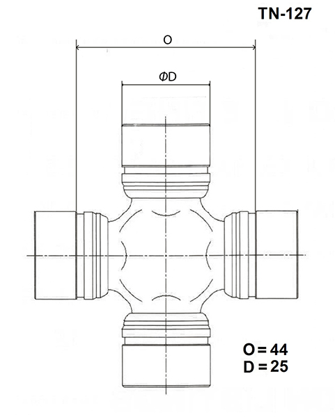 КРЕСТОВИНА TOYO TN127