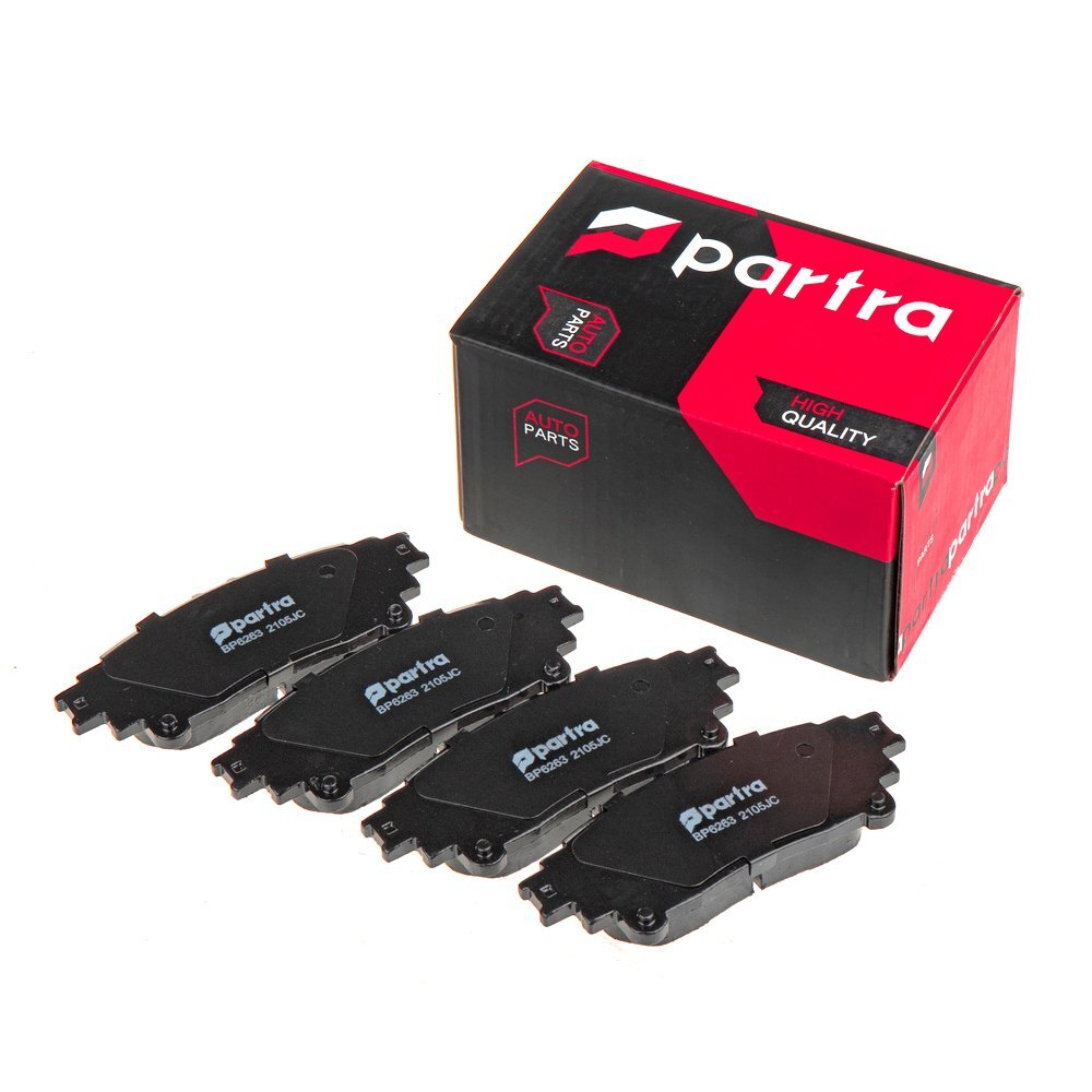 КОЛОДКИ ТОРМОЗНЫЕ ДИСКОВЫЕ PARTRA BP6263