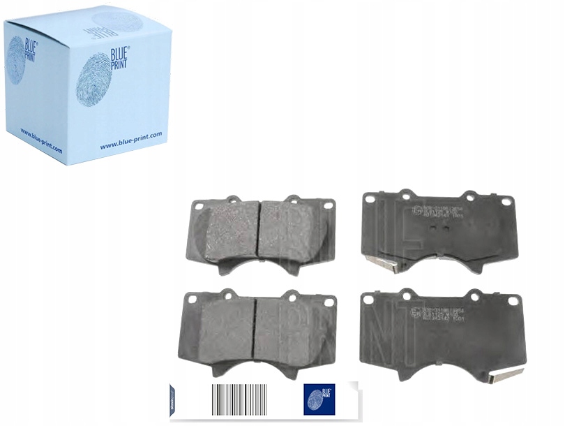 КОЛОДКИ ТОРМОЗНЫЕ ДИСКОВЫЕ Blue Print ADT342142