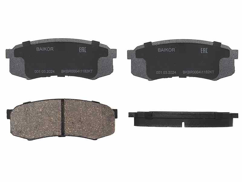 КОЛОДКИ ТОРМОЗНЫЕ ДИСКОВЫЕ BAIKOR BKBR0004