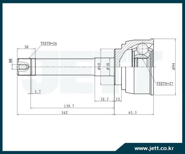 ШРУС JETT V419016