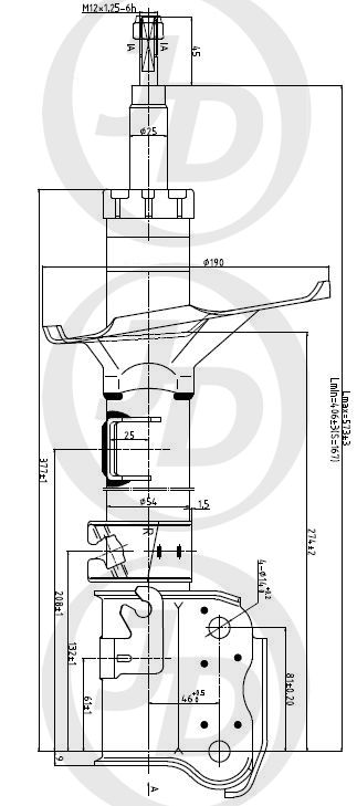 СТОЙКА ГАЗОМАСЛЯНАЯ JD JAA0311