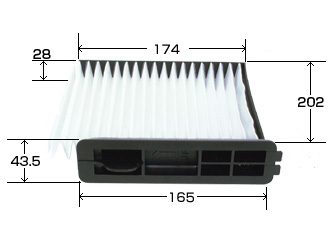ФИЛЬТР САЛОННЫЙ VIC AC208E
