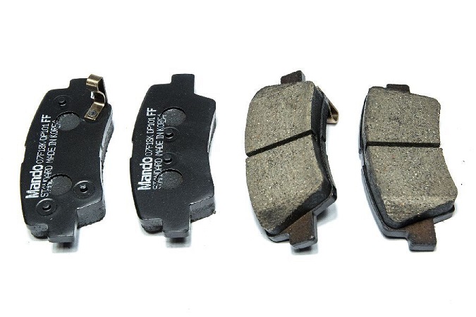 КОЛОДКИ ТОРМОЗНЫЕ ДИСКОВЫЕ MANDO MPH39