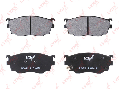 КОЛОДКИ ТОРМОЗНЫЕ ДИСКОВЫЕ LYNXauto BD5119