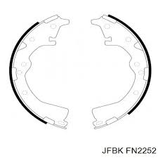 КОЛОДКИ ТОРМОЗНЫЕ БАРАБАННЫЕ JFBK FN2252