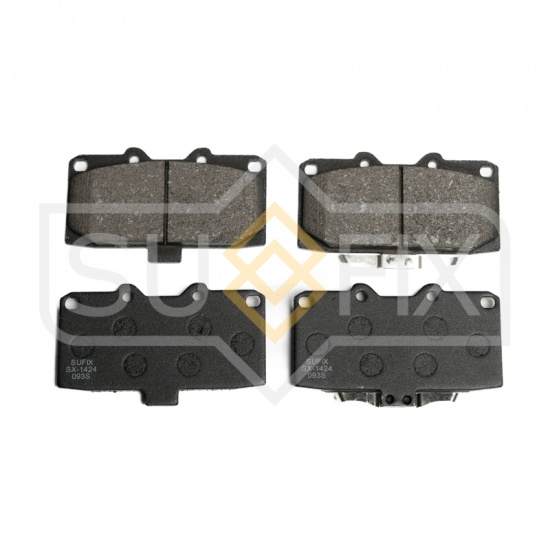 КОЛОДКИ ТОРМОЗНЫЕ ДИСКОВЫЕ SUFIX SX1424