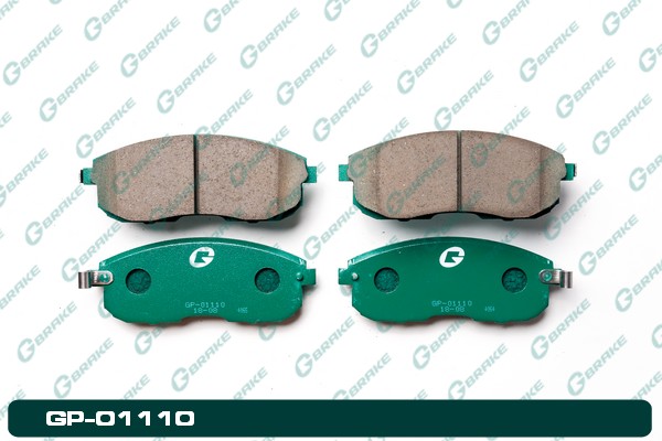 КОЛОДКИ ТОРМОЗНЫЕ ДИСКОВЫЕ G-BRAKE GP01110