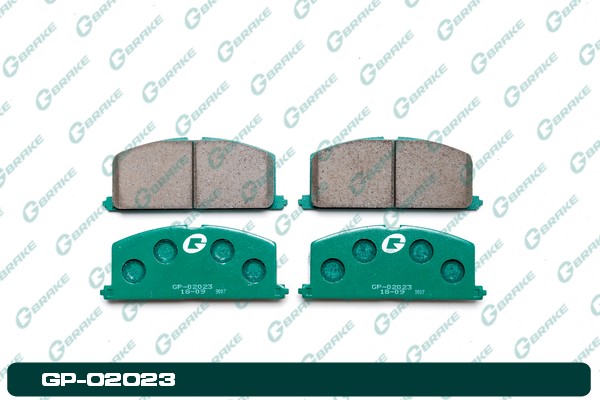 КОЛОДКИ ТОРМОЗНЫЕ ДИСКОВЫЕ G-BRAKE GP02023