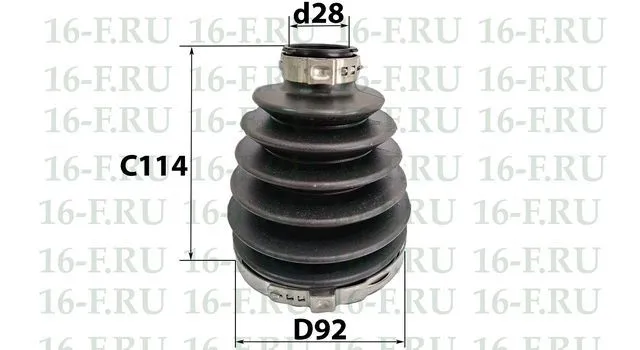 ПЫЛЬНИК ПРИВОДА 16F SS3006