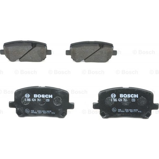 КОЛОДКИ ТОРМОЗНЫЕ ДИСКОВЫЕ BOSCH 0986424761