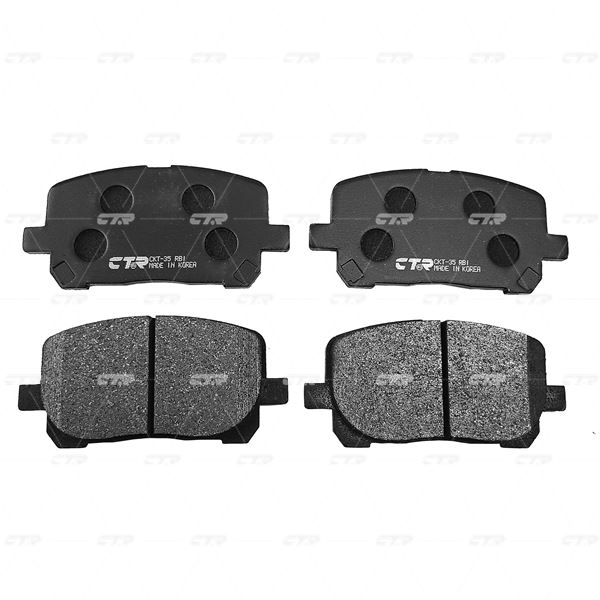 КОЛОДКИ ТОРМОЗНЫЕ ДИСКОВЫЕ CTR GK1049