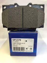 КОЛОДКИ ТОРМОЗНЫЕ ДИСКОВЫЕ SANGSIN BRAKE SP1379