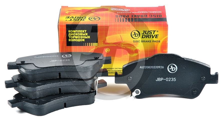 КОЛОДКИ ТОРМОЗНЫЕ ДИСКОВЫЕ JD JBP0235