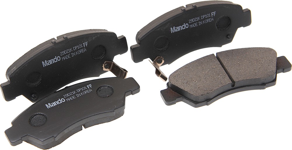 КОЛОДКИ ТОРМОЗНЫЕ ДИСКОВЫЕ MANDO MPO16