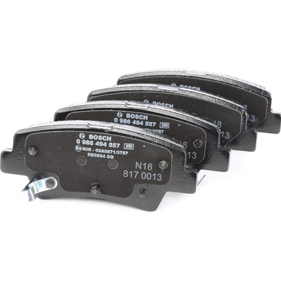 КОЛОДКИ ТОРМОЗНЫЕ ДИСКОВЫЕ BOSCH 0986494557