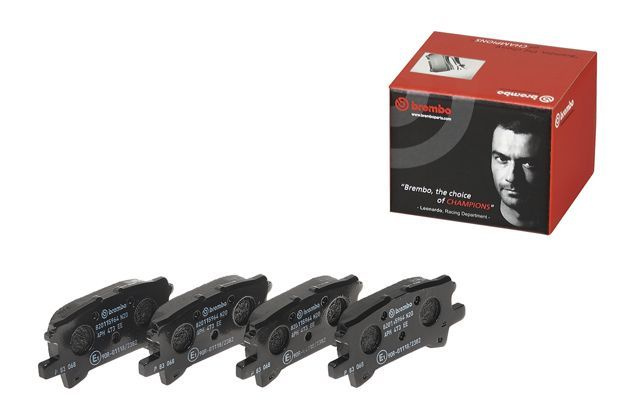 КОЛОДКИ ТОРМОЗНЫЕ ДИСКОВЫЕ BREMBO P83068