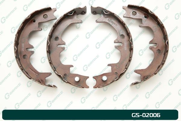 КОЛОДКИ РУЧНОГО ТОРМОЗА G-BRAKE GS02006