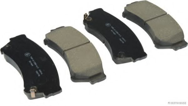 КОЛОДКИ ТОРМОЗНЫЕ ДИСКОВЫЕ DJ PARTS BP1671