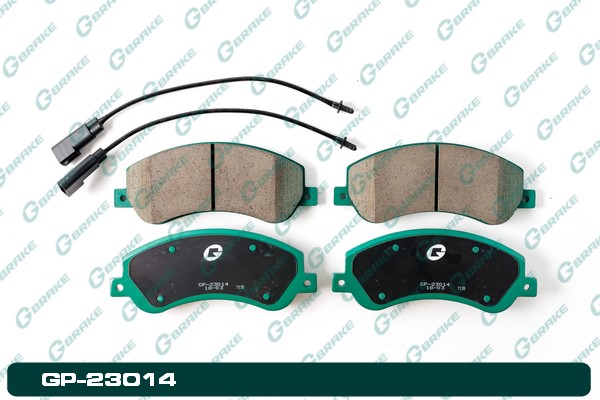 КОЛОДКИ ТОРМОЗНЫЕ ДИСКОВЫЕ G-BRAKE GP23014
