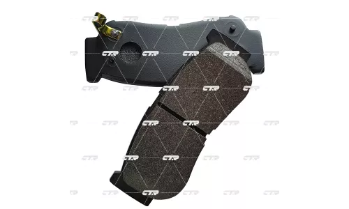 КОЛОДКИ ТОРМОЗНЫЕ ДИСКОВЫЕ CTR GK0486