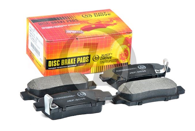 КОЛОДКИ ТОРМОЗНЫЕ ДИСКОВЫЕ JD JBP0036