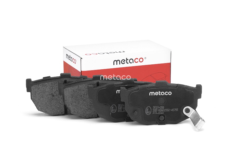 КОЛОДКИ ТОРМОЗНЫЕ ДИСКОВЫЕ METACO 3010058