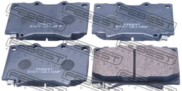 КОЛОДКИ ТОРМОЗНЫЕ ДИСКОВЫЕ FEBEST 0101UZJ100F
