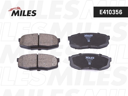 КОЛОДКИ ТОРМОЗНЫЕ ДИСКОВЫЕ MILES E410356