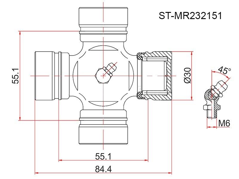 КРЕСТОВИНА SAT STMR232151
