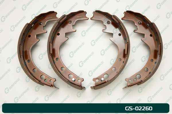 КОЛОДКИ ТОРМОЗНЫЕ БАРАБАННЫЕ G-BRAKE GS02260