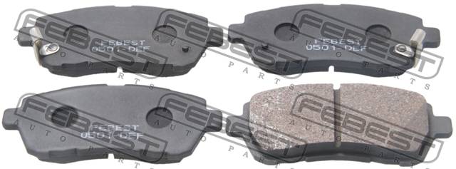 КОЛОДКИ ТОРМОЗНЫЕ ДИСКОВЫЕ FEBEST 0501DEF