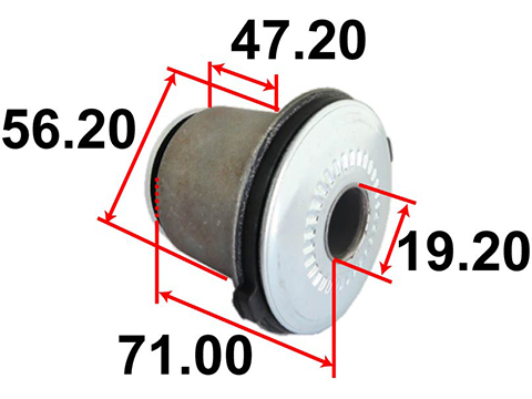 САЙЛЕНБЛОК РЫЧАГА ПОДВЕСКИ PERFECT TO05UCK3WB 