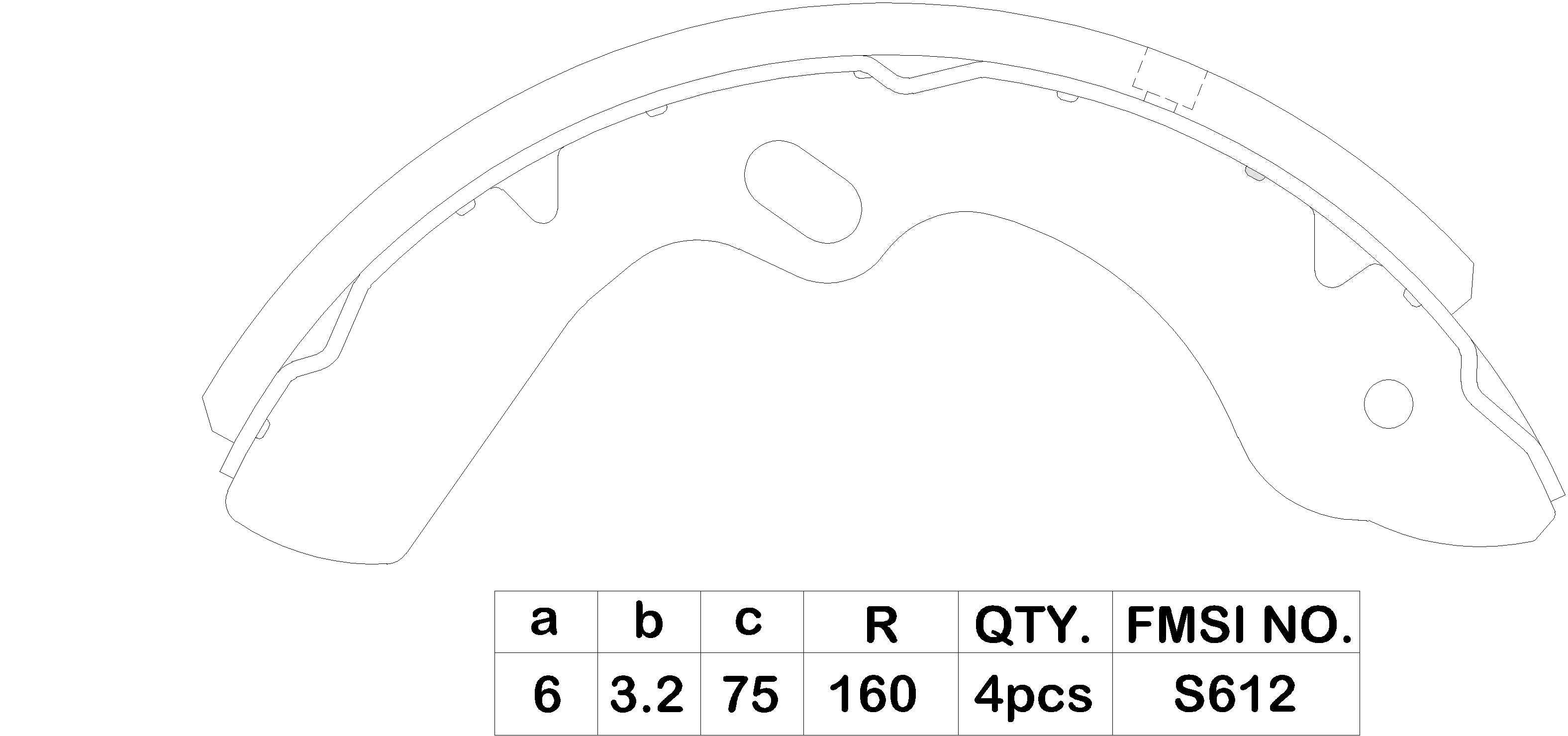 КОЛОДКИ ТОРМОЗНЫЕ БАРАБАННЫЕ PARAUT Z283268