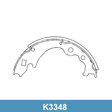 КОЛОДКИ ТОРМОЗНЫЕ БАРАБАННЫЕ KASHIYAMA K3348