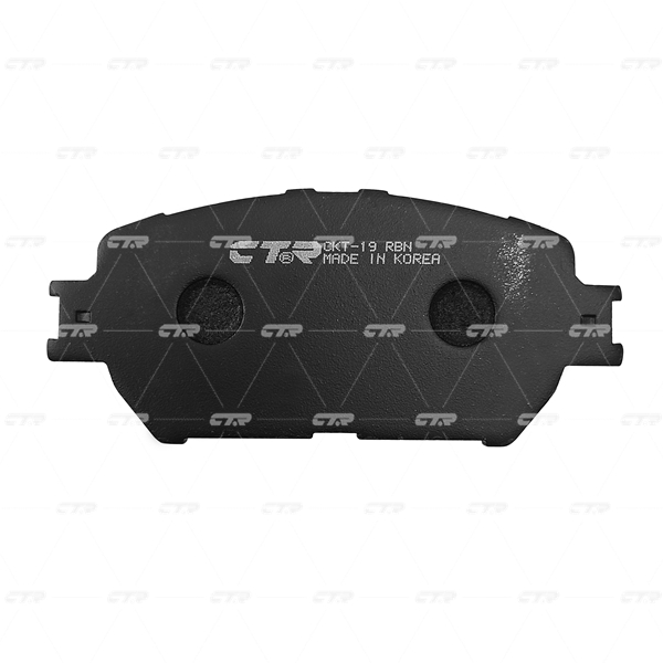 КОЛОДКИ ТОРМОЗНЫЕ ДИСКОВЫЕ CTR GK1033