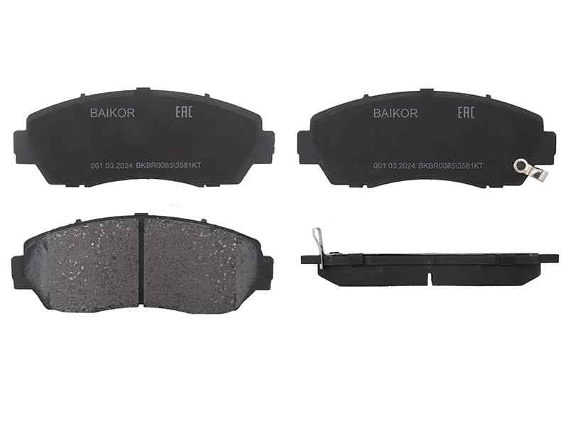 КОЛОДКИ ТОРМОЗНЫЕ ДИСКОВЫЕ BAIKOR BKBR0085