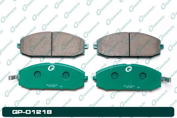 КОЛОДКИ ТОРМОЗНЫЕ ДИСКОВЫЕ G-BRAKE GP01218