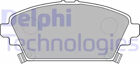 КОЛОДКИ ТОРМОЗНЫЕ ДИСКОВЫЕ DELPHI LP1503