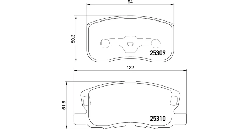 КОЛОДКИ ТОРМОЗНЫЕ ДИСКОВЫЕ NISSHINBO NP3020